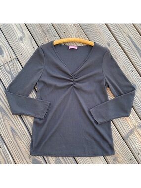 Ragdoll Ribbed Top Gathered Bust Detail